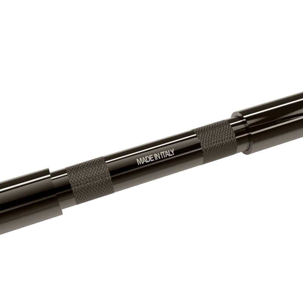 Bull Handlebar — 36" width, 12" height, 228 mm pullback (9"), 32 mm diameter (1-1/4"), Black, Chrome