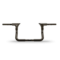 Eagle Handlebar — 32 mm diameter, 25.5 cm height, 228 mm sweep, 91.5 cm width, Black/Chrome