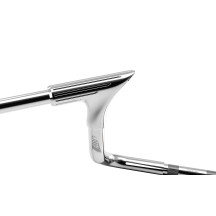 Eagle Handlebar — 32 mm (1-1/4") diameter, 30.5 cm (12") height, 228 mm (9") sweep, 91.5 cm (36") width, Chrome