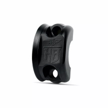 Performance Perch Clamp — Black, fits Harley-Davidson models