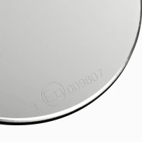 mo.view Club Flip 180 mm Mirror — M10 fitment, Black