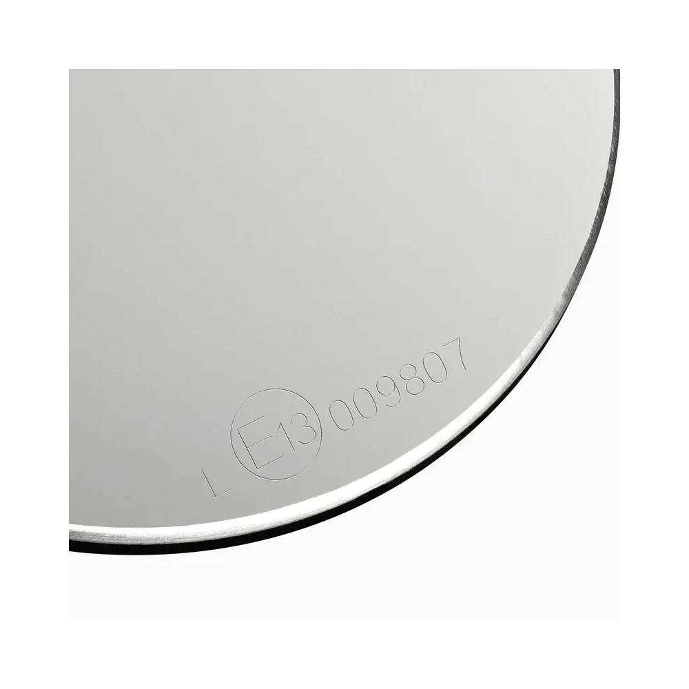 mo.view Club Flip 180 mm Mirror — M10 fitment, Black