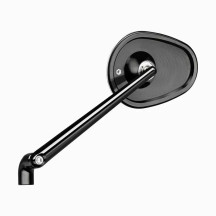 mo.view Club 150 mm Espejo — 114×80 mm, negro