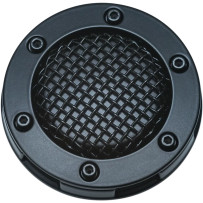 Mesh Gas Cap — Matte Black, right-hand thread
