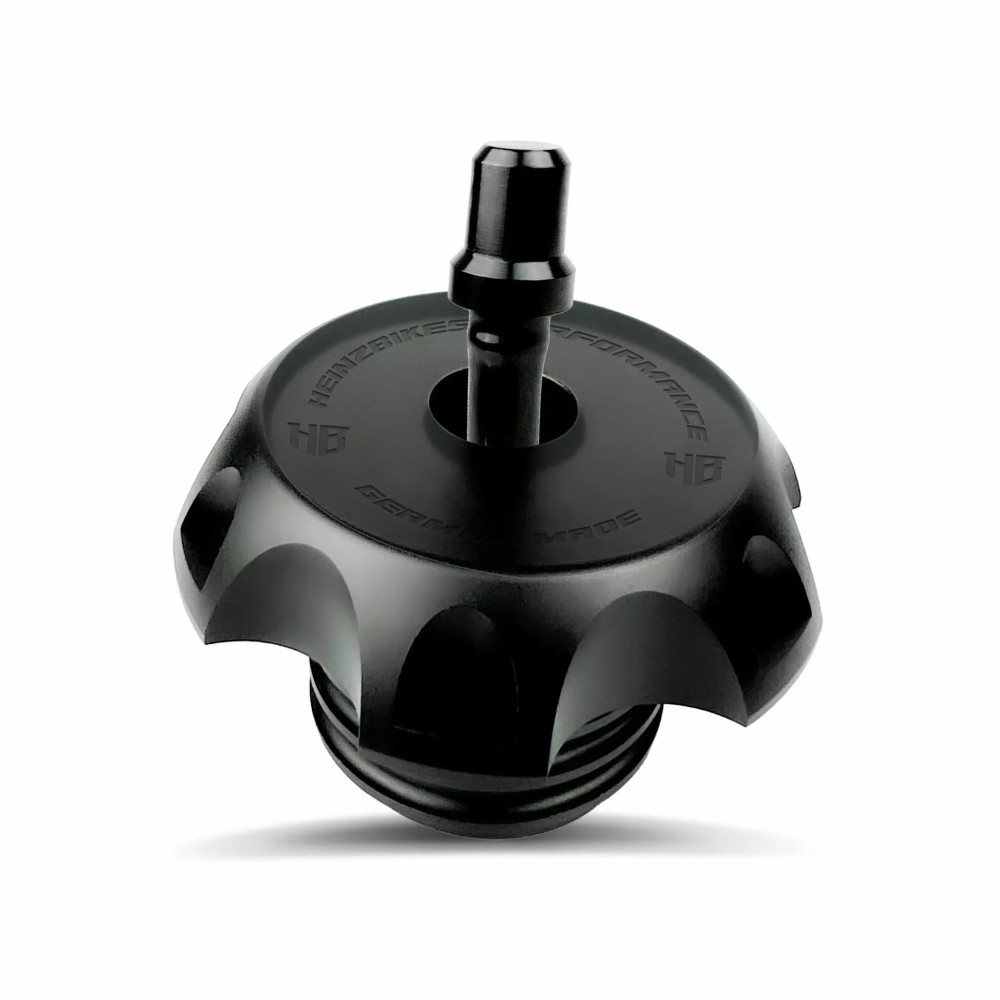 Performance Vented Gas Caps — Black