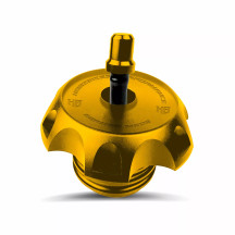 Performance Vented Gas Caps — Gold