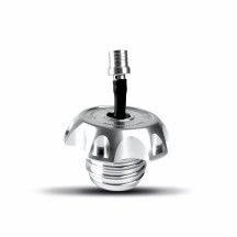 Performance Vented Gas Caps — Silver, HB-PVGC-S