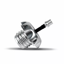 Performance Vented Gas Caps — Silver, HB-PVGC-S