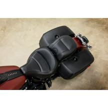 Max Profile Passenger Touring Seat — 28 cm (11") rear width, Black