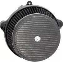 Big Sucker™ Stage 1 Kit de filtro de aire con cubierta — fibra de carbono, negro