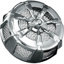 Alley Cat Air Cleaner Cover — Chrome, fits Küryakyn Street Sleeper II
