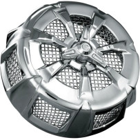 Alley Cat Air Cleaner Cover — Chrome, fits Küryakyn Street Sleeper II
