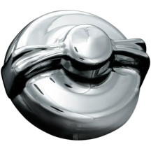 Easy-turn Dipstick Cover — Chrome, oil dipstick