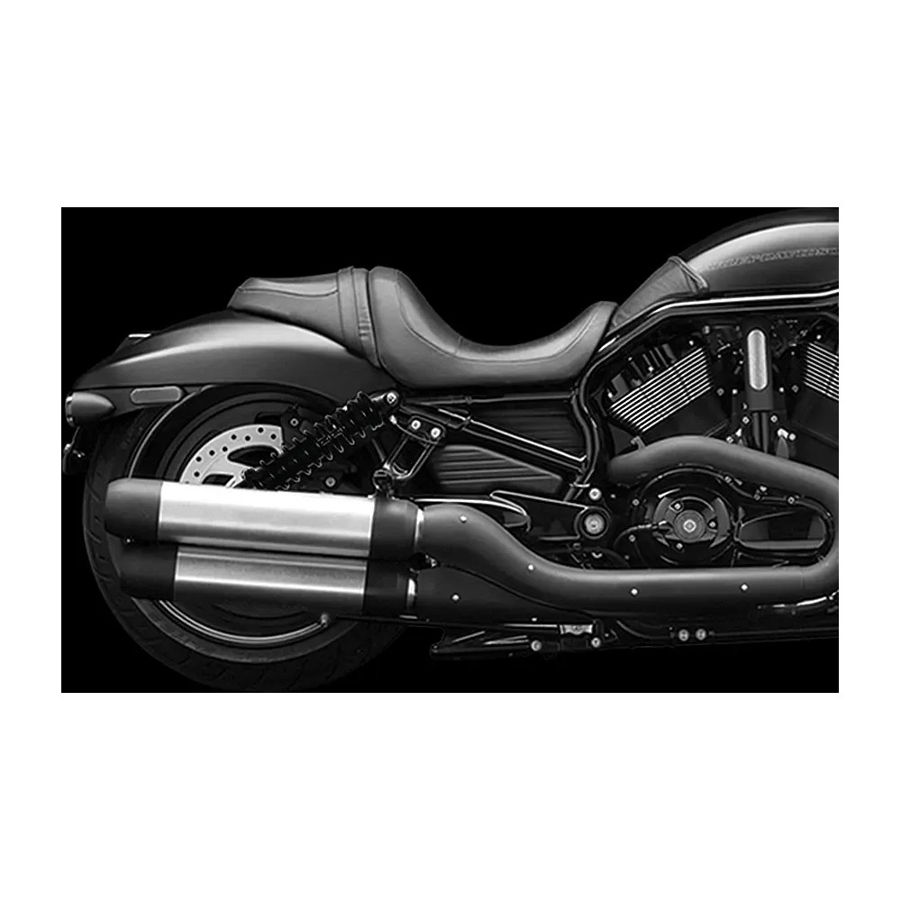 REVO-A Adjustable V-Rod Coil Suspension — 305 mm (12"), heavy duty, black anodized, rear