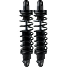 REVO-A Adjustable V-Rod Coil Suspension — 305 mm (12"), heavy duty, black anodized, rear