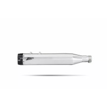4.5 Inches Slip-Ons Muffler for HD-Grand American Touring — 4.5 in, chrome, black end cap, 2021–2024, 114/117/121 ci
