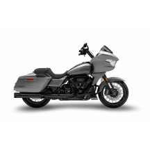 4.5 in Slip-Ons Muffler for Harley-Davidson Grand American Touring — 4.5 in, 2 slip-ons, matte black, 2021–2024 114/117/121 ci