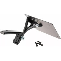 Soporte de matrícula IT BRKOUT — 17 cm x 17 cm, Negro