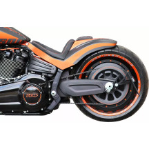 Soporte de matrícula IT BRKOUT — 17 cm x 17 cm, Negro