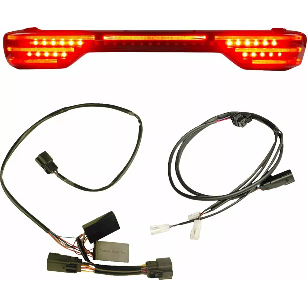 Kit de luces LED ProBEAM® Tour Pak Add-On — Harley-Davidson®, Tour Pak, negro, ahumado