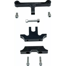 Speedometer Relocation Kit — 31.75 mm (1-1/4"), Black