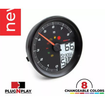 HD-05 Indicador para Harley-Davidson — 4½" (11,43 cm), 8 V CC–18 V CC, 33 mm