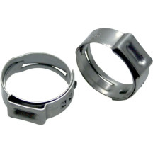 Stepless® Ear Clamps for Fuel System — For 3/8" ID fuel line, 10 Pack
