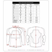 Centurion BV1 Bodyguard — L/XL, Black