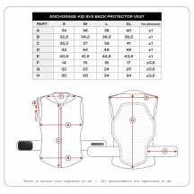Kids Anchorage SV5 Back Protector Vest — L, Youth