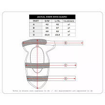 Jackal Knee/Shin Guard — S/M, Black