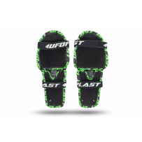 Kids Kajam Jointed Knee/Shin Guard — Youth, One Size, Black