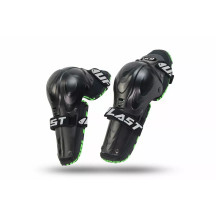 Protector articulado infantil Kajam para rodilla y espinilla — Juvenil, Talla única, Negro