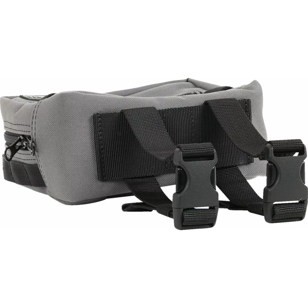 Handlebar Bag — 7" x 5" x 3.25", gray/orange, handlebar
