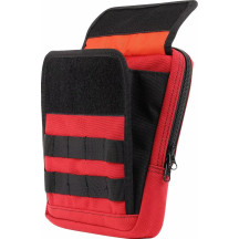 Handlebar Bag Slim — 9" x 8" x 2", Red