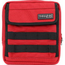 Handlebar Bag Slim — 9" x 8" x 2", Red