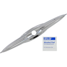 Trunk Latch Accent — Chrome