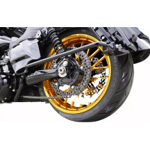 Chain Drive Conversion Kit — 530 chain, 57/27 tooth sprockets, black zinc-plated