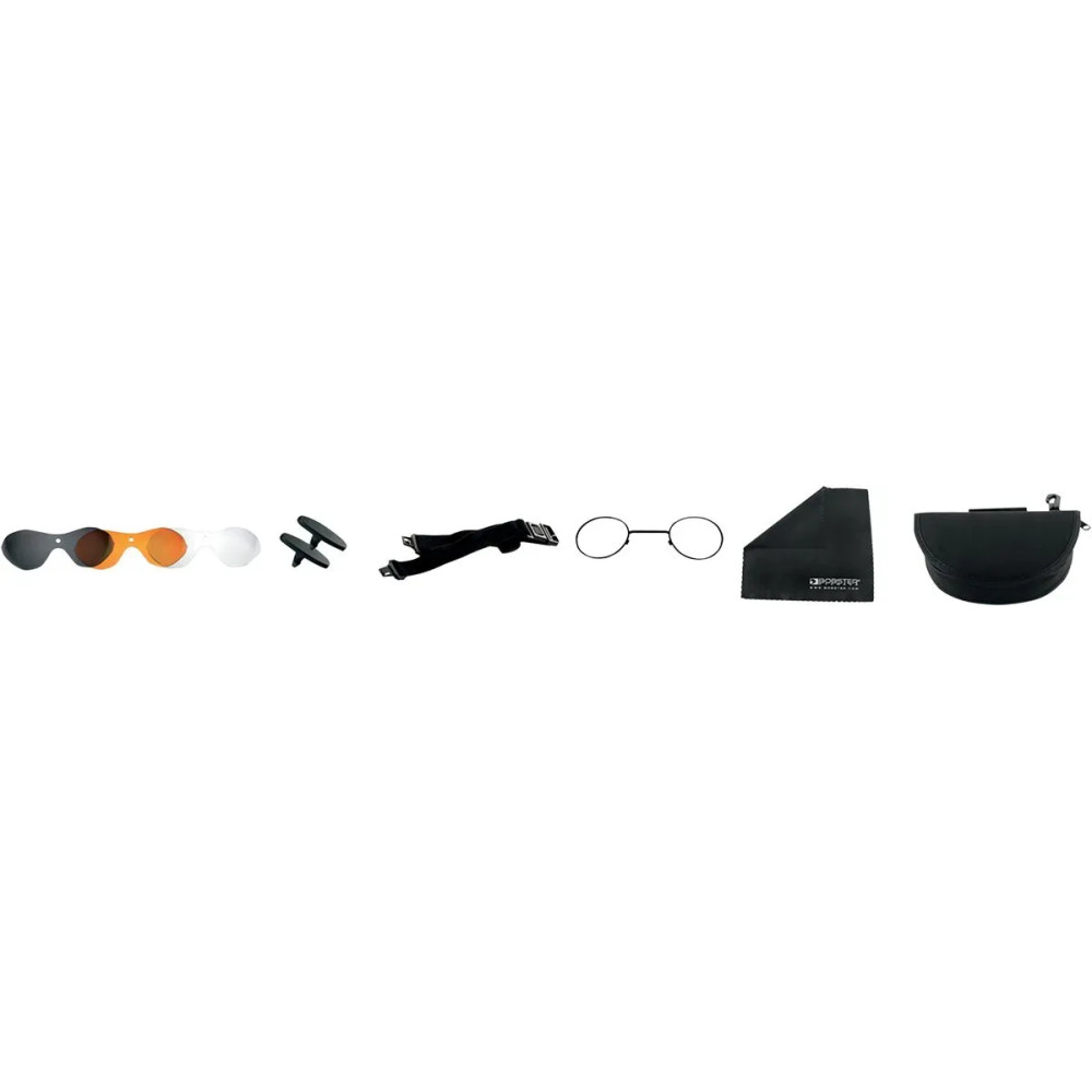 Spektrax Goggle — Large frame, 155 mm, Clear/Amber/Smoke lenses