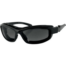 Road Hog II Convertible Sunglasses — Medium frame, Black, Bridge 18 mm