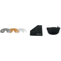 Phoenix Goggle — Large frame, 165 mm frame width, over glasses, Black