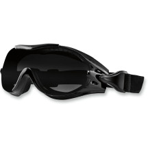Phoenix Goggle — Large frame, 165 mm frame width, over glasses, Black
