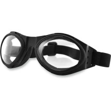 Bugeye Goggles — Large frame, 154 mm frame width, 60 mm lens height, Black