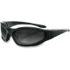 Gafas Raptor II — Montura pequeña, 145 mm ancho de montura, Negro mate, Lentes humo/claras/ámbar
