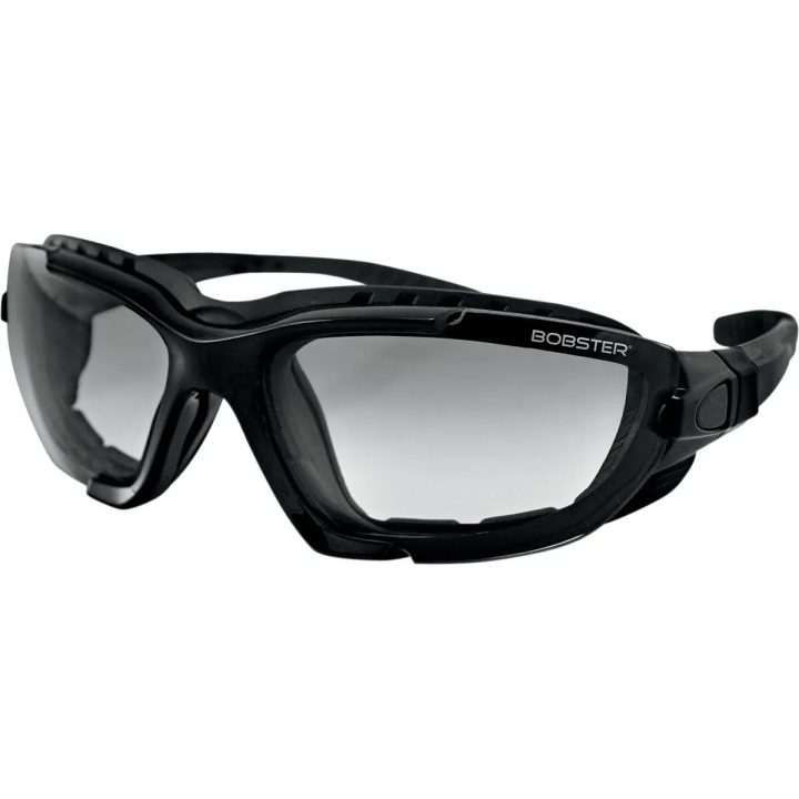 Gafas convertibles Renegade — montura mediana, lentes fotocromáticas, negro