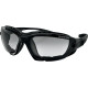 Gafas convertibles Renegade — montura mediana, lentes fotocromáticas, negro