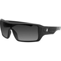 Paragon Sunglasses — Large frame, Black, Smoke lens