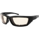 Decoder 2 Gafas convertibles — Negro mate, montura 145 mm, lente 65×35 mm