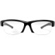 Decoder 2 Gafas convertibles — Negro mate, montura 145 mm, lente 65×35 mm