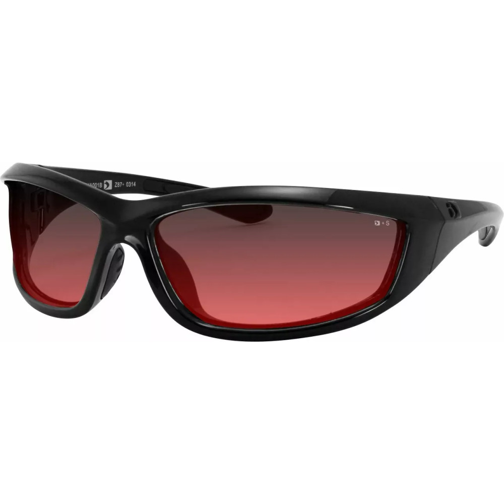 Charger Sunglasses — Medium frame, rose lenses