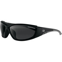 Rider Sunglasses — One Size, Black, Smoke lens